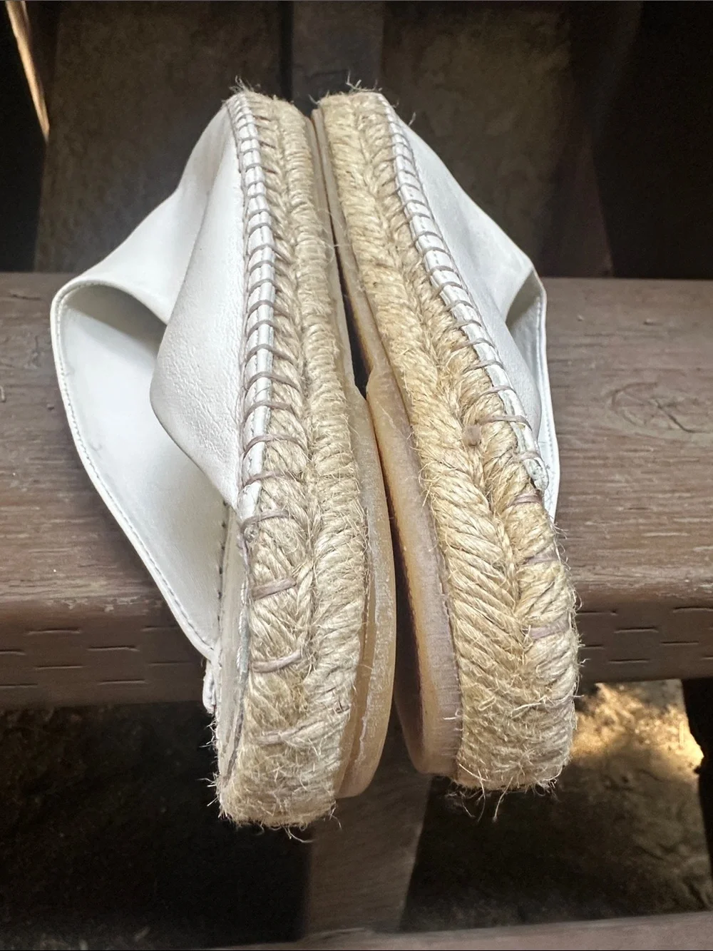 Staud Pointed Toe Espandrille Platform Shoes